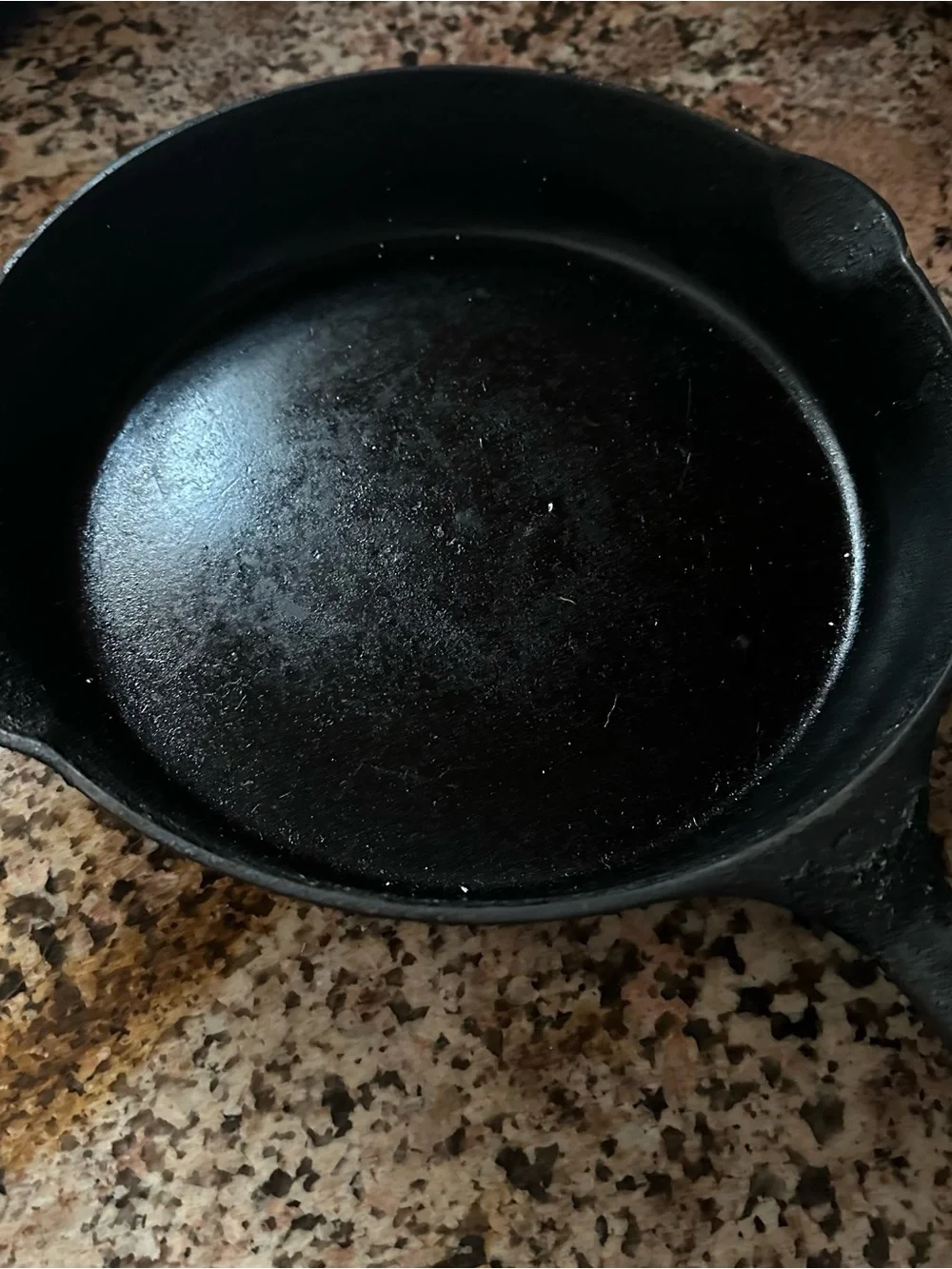 Vintage Griswold No. 8 Cast Iron Skillet  Large Block Logo